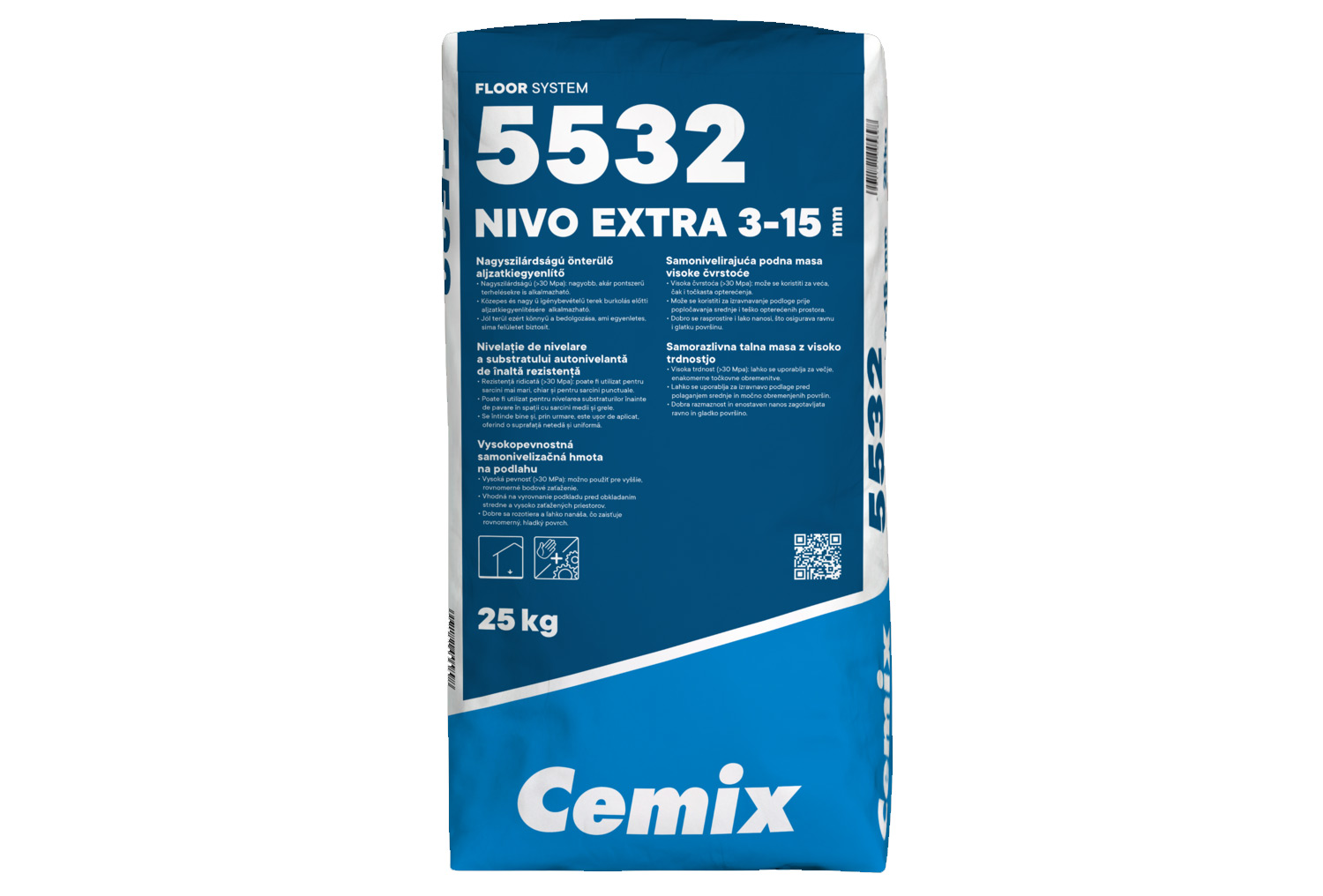 Cemix 5532 NIVO EXTRA 3-15 aljzatkiegyenlítő
